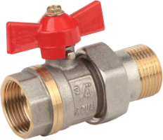 Ball Valve with Union / D[inch]: 1