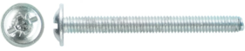 Pan Head Screws with Collar / D[mm]: M6; L[mm]: 30