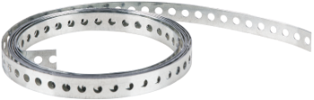 Perforated Steel Band / B[mm]: 20x1.0; L[m]: 3; D[mm]: 7.5