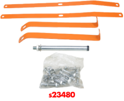 Wheelbarrow accessories Set / Model: Bucsa plastic scurta roata