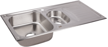 Stainless Steel Sink / lxLxH[mm]: 970x500x170; Tip: Stanga