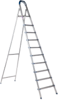 Ladder / N[trepte]: 9+P; H[m]: 2.05; Ht[m]: 2.49