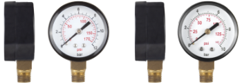 Pressure Gauge for Water Pump / P[bar]: 0-10; D[inch]: 1/4