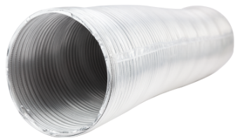 Compact Aluminum Flexible Tube / D[mm]: 250; L[m]: 0.5-2.5