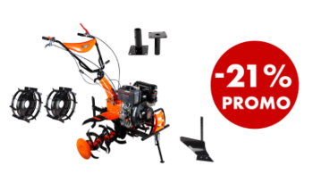 Garden Tiller and Accessories Package