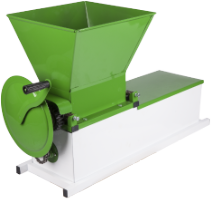 Grape Crusher with Separator Crest