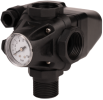 Mechanikus Nyomáskapcsoló Manométerrel EvoSanitary®