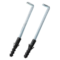 L alakú csavarok tiplikkel (2 db) EvoSanitary®