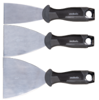 3 Darabos Rozsdamentes Spakli Készlet Ütőfelülettel EvoTools +Plus®