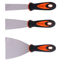 Készlet 3 Rozsdamentes Acél Spakliból PVC Nyéllel és TPR-rel EvoTools®