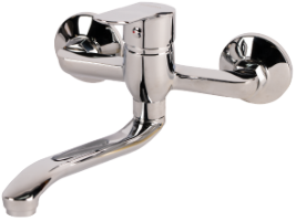 Onix Long Pipe Bathtub Faucet