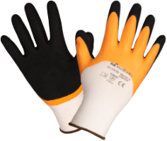Coated Polyester - Soft Touch Latex Gloves