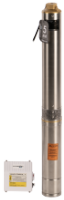 Submersible Stainless Steel Pump 1100W Centrifugal 14 Turbines with Control Panel and Increased Sand Resistance Evosanitary Plus