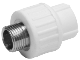 Transition Adaptor  PP-R Male / Dp[mm]: 40; Df[inch]: 1 1/4