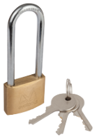 Brass Padlock Long Bridge
