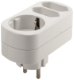 Hármas Schuko Aljzat Adapter 2043