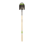 Long Neck Lacquered Spade with Wooden Handle