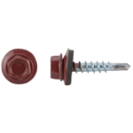 Self-drilling Screw with Hexagonal Head and EPDM Washer