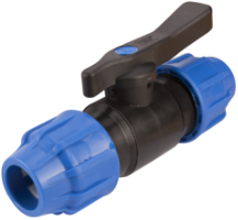 Compression ball valve / D[mm]: 32; Tip: 18VCBB-4