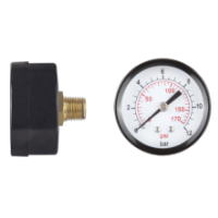 Pressure Gauge for Water Pump / P[bar]: 0-12; D[inch]: 1/4
