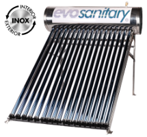 Pressurized Solar Panel System with Heat Pipes / V[l]: 150; T[buc]: 18; D[mm]: 58; L[mm]: 1800 Categoria a-II-a