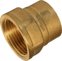 Copper Pipe Connector / Di[inch]: 1/2; De[mm]: 15