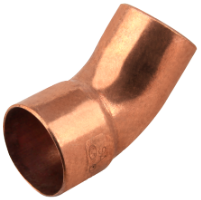 Copper Elbow no 1 M-F 45 / D[mm]: 22