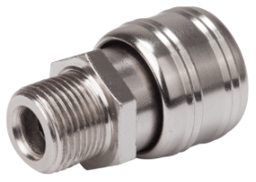 Quick Coupling with External Thread / D[inch]: 1/4