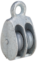 Double Sheave Pulley / D[inch]: 1; G[kg]: 100