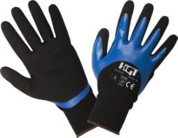 Coated Polyester Soft Tounch Nitrile Gloves