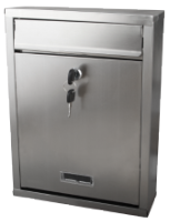 Stainless Steel Mail Box / L[mm]: 260; H[mm]: 350; B[mm]: 80
