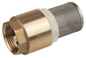 Bottom valve with stainless steel filter / D[inch]: 3/4