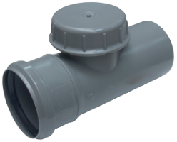 PP Access Pipe with Cap / D[mm]: 110