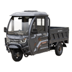 Closed Cabin Cargo Electric Tricycle TRCC1500