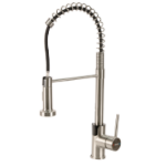 Konyhai Csaptelep Kihúzható Zuhannyal és Digitális Kijelzővel