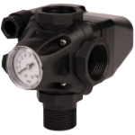 Mechanikus Nyomáskapcsoló Manométerrel EvoSanitary®