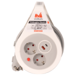 Elektromos Hosszabbító 2P+2USB A+C EvoTools®