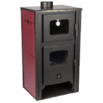 Fatüzelésű Kandalló Sütővel, Kettős Fallal és Hőmérővel EvoTools +Plus® (EcoDesign)