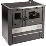 Soba de Gatit pe Lemne cu Plita si Cuptor din Inox Calitatea II